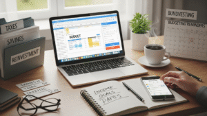 Budgeting routine for side hustle income