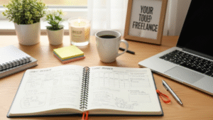 How to start a freelance habit journal