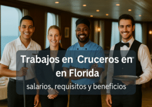 Trabajos en cruceros en Florida: oportunidades laborales, salarios y beneficios